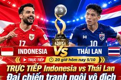 TRỰC TIẾP Indonesia 0-0 Thái Lan (Hiệp 2): Indonesia dồn ép Thái Lan