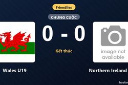 Wales U19 chia điểm không bàn thắng trước Northern Ireland U19 ở trận giao hữu