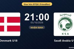 Nhận định Denmark U18 vs Saudi Arabia U18: Cuộc đấu của hai hàng thủ