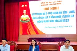 Đơn Dương đồng lòng để hoàn thành chỉ tiêu, nhiệm vụ năm 2026