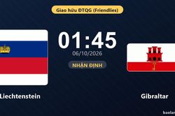 Nhận định Liechtenstein vs Gibraltar: Chủ nhà tìm lại chiến thắng