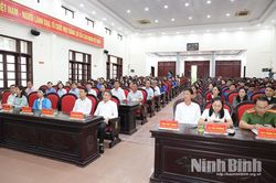Phường Trung Sơn đối thoại với cán bộ, đoàn viên, thanh niên