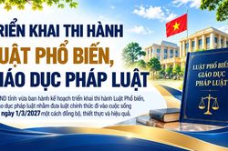 Triển khai thi hành Luật Phổ biến, giáo dục pháp luật