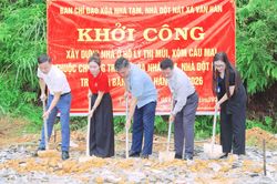 Khởi công xóa 2 nhà tạm và hỗ trợ Mẹ Việt Nam Anh hùng tại xã Văn Hán