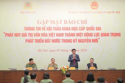 Khơi thông nguồn lực văn hóa, tạo động lực phát triển trong kỷ nguyên mới