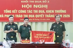 Khối Thi đua số 2 Quân khu 1 tổng kết công tác thi đua, khen thưởng và phong trào Thi đua Quyết thắng năm 2026
