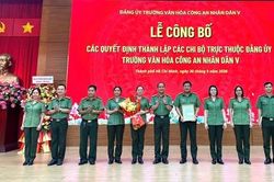 Trường Văn hóa CAND V sau 1 tháng khai giảng: Vững tâm, bền chí dưới mái trường nhân văn