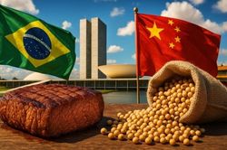 Trung Quốc áp thuế bổ sung 55% với thịt bò Brazil