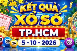 XSHCM 5/10 - Kết quả xổ số Hồ Chí Minh hôm nay 5/10/2026