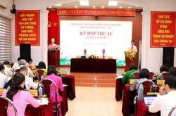 HĐND phường Nghĩa Đô thông qua nhiều nội dung quan trọng về tổ chức bộ máy