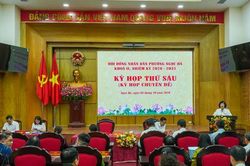 Phường Ngọc Hà thành lập, tổ chức lại các phòng chuyên môn thuộc UBND phường