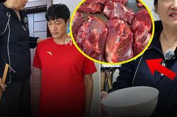 Cậu bé Trung Quốc 13 tuổi cao 2 mét, mẹ cho ăn 7 lạng thịt mỗi ngày