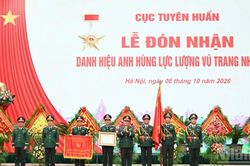 Cục Tuyên huấn đón nhận danh hiệu Anh hùng Lực lượng vũ trang nhân dân