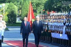 [Ảnh] Tổng Bí thư, Chủ tịch nước Tô Lâm chủ trì Lễ đón Tổng thống Panama Jose Raul Mulino