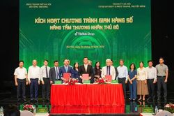 Hà Nội kích hoạt Gian hàng số - nâng tầm thương nhân Thủ đô