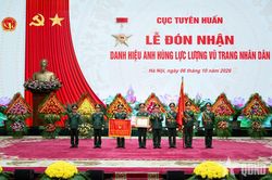 Cục Tuyên huấn đón nhận danh hiệu Anh hùng lực lượng vũ trang nhân dân lần thứ hai
