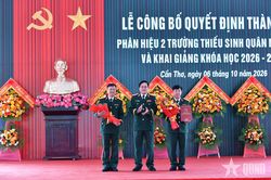 Quân khu 9: Thành lập Phân hiệu 2 Trường Thiếu sinh quân miền Nam
