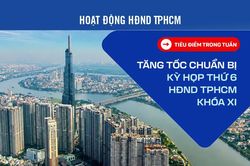 Tăng tốc chuẩn bị Kỳ họp thứ 6 HĐND TPHCM khóa XI
