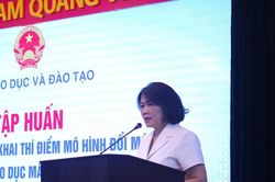 Bắt đầu thí điểm Mô hình đổi mới, nâng cao chất lượng giáo dục mầm non