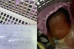 Bé gái sơ sinh bị bỏ rơi cùng lá thư ghi 'người mẹ bất hạnh'
