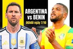 Nhận định Argentina vs Benin, 06h00 ngày 7/10: Chào tạm biệt, Messi!