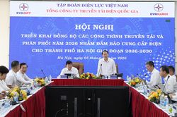 EVNNPT và EVNHANOI tăng cường phối hợp, bảo đảm cung cấp điện cho Thủ đô