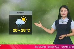 Dự báo thời tiết Hà Tĩnh ngày 6/10: Có mưa rải rác, nhiệt độ thấp nhất 20 độ C