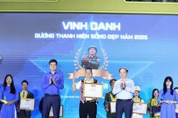 Vinh danh 15 thanh niên sống đẹp tiêu biểu toàn quốc năm 2026