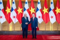 Chùm ảnh: Tổng Bí thư, Chủ tịch nước Tô Lâm chủ trì Lễ đón Tổng thống Cộng hòa Panama thăm chính thức Việt Nam