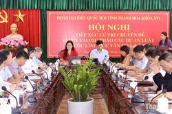ĐBQH tiếp xúc cử tri chuyên đề góp ý vào dự thảo các dự án luật thuộc lĩnh vực văn hóa, xã hội