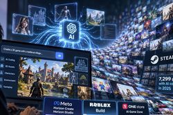 Sau video, AI lại tạo ra 'biển game'