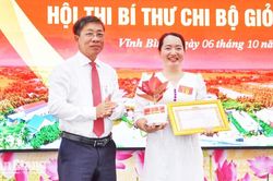 15 Bí thư chi bộ tranh tài, ấp Hòa Thạnh đoạt giải nhất