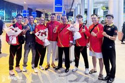Chúc mừng Đội tuyển Võ cổ truyền thành phố Đồng Nai đoạt huy chương vàng Giải vô địch thế giới Võ cổ truyền tại Italia