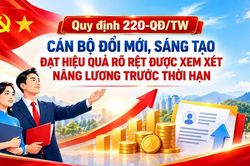 Nếu có đề xuất mang lại hiệu quả rõ rệt, cán bộ được xem xét bố trí vào ngạch cao hơn theo vị trí việc làm, nâng bậc lương trước thời hạn