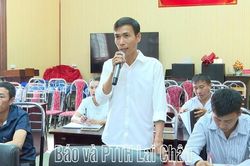 Đoàn đại biểu Quốc hội tỉnh tiếp xúc cử tri xã Pu Sam Cáp