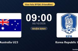 Nhận định Australia U23 vs Korea Republic U23: Khách tiếp tục bay cao?