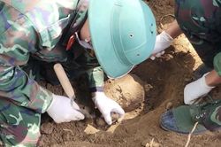 Khánh Hòa: Quy tập 9 hài cốt liệt sĩ tại xã Phước Dinh sau 6 ngày tìm kiếm
