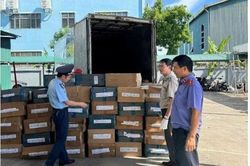 Quảng Ninh tiêu hủy gần 40.000 bao thuốc lá ngoại nhập lậu