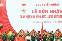 Cục Tuyên huấn đón nhận danh hiệu Anh hùng Lực lượng vũ trang nhân dân lần thứ hai