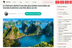 Routard ca ngợi vịnh Hạ Long là một trong những kỳ quan đẹp nhất thế giới