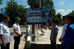 Xã Đa Phúc đẩy mạnh chuyển đổi số, ngay từ tuyến phố quê