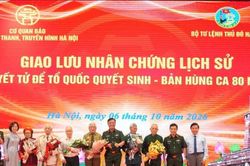 Giao lưu nhân chứng lịch sử - Bản hùng ca 80 năm