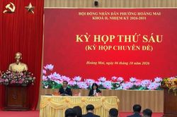 HĐND phường Hoàng Mai thông qua ba Nghị quyết quan trọng