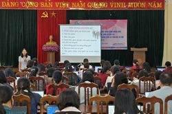 Nâng cao năng lực thực hiện bình đẳng giới cho gần 300 cán bộ cấp xã