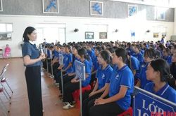 Tuyên truyền, giáo dục sức khỏe cho hơn 500 học sinh Trường Phổ thông dân tộc nội trú tỉnh