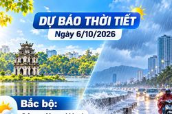 Thời tiết hôm nay 6/10: Bắc bộ trời lạnh, Trung bộ có nơi mưa rất to