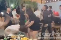 Bắt đối tượng gây rối trật tự, đánh người tại quán nhậu