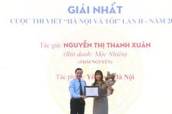 Cuộc thi viết 'Hà Nội & Tôi' lần thứ II: Góc nhìn đa chiều về chuyện làng, chuyện phố Hà Nội
