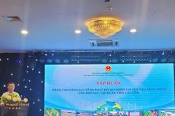 Nâng cao năng lực quản lý rủi ro thiên tai dựa vào cộng đồng