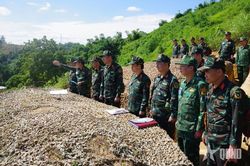 Nâng cao chất lượng huấn luyện, xây dựng lực lượng vững mạnh qua diễn tập
